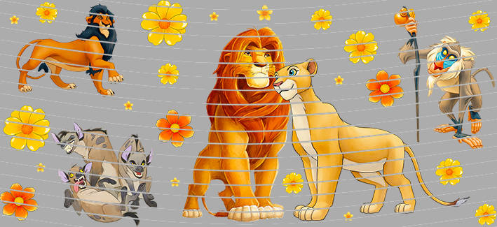 16oz Disney style-D-1805